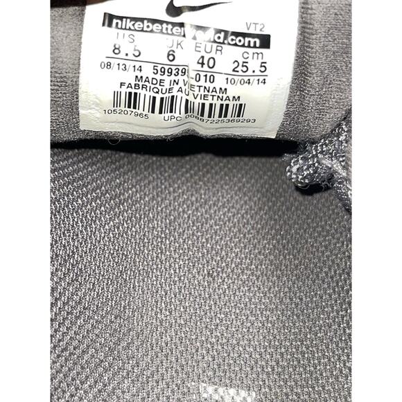 Women's Nike Lunarglide 5 Black Running Athletic Shoes 599395-010 Size US 8.5 - Picture 6 of 7